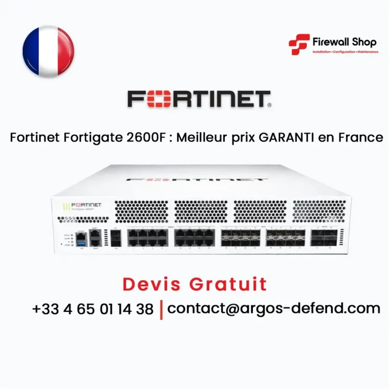 Fortigate 2600G France