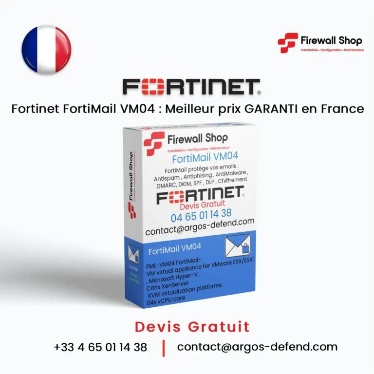 Fortinet FortiMail VM04 France